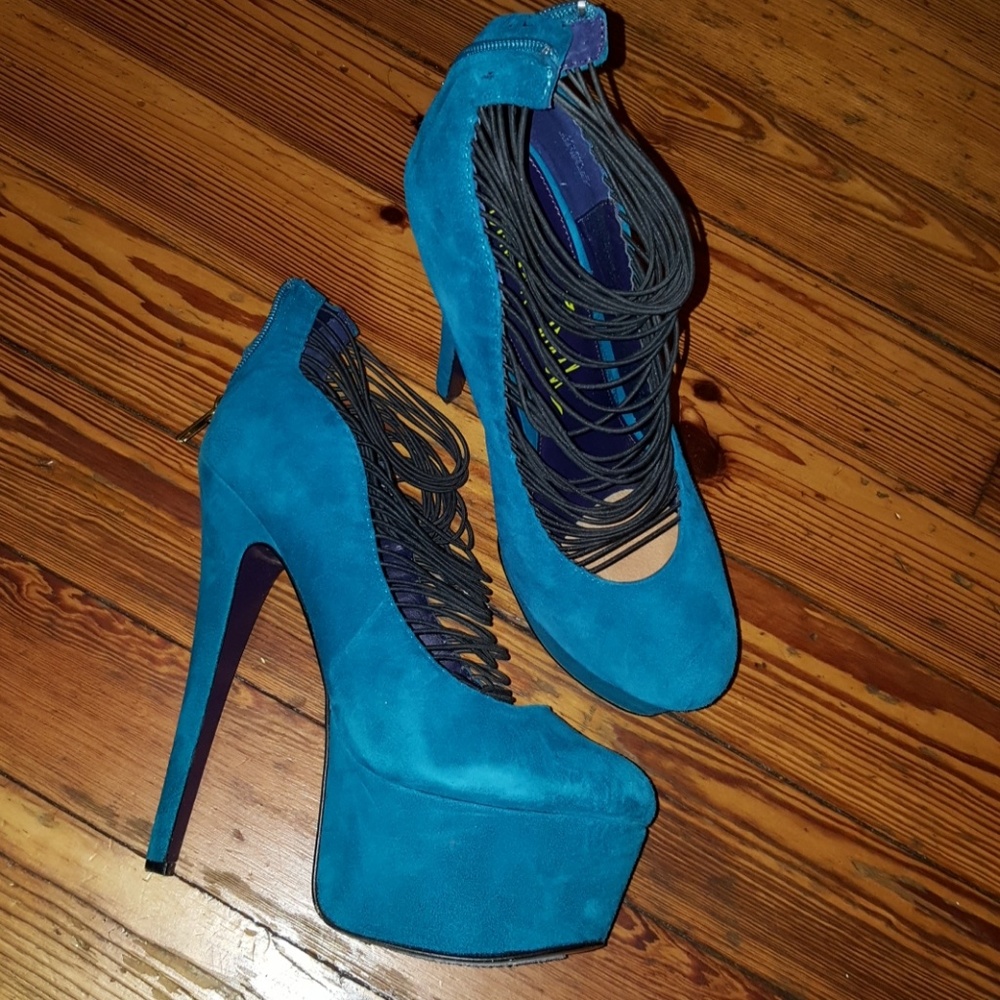 Platform Pumps/Worn once